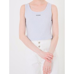 GUESS CIRCE SL RIB TANK TOP LIGHT BLUE V6GP05K2970-A730