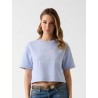 GUESS GABI SS CN T-SHIRT LIGHT BLUE V6GI10K2977-A70S
