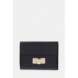 TOMMY HILFIGER MODERN TRIFOLD WALLET BLACK AW0AW18703-BDS