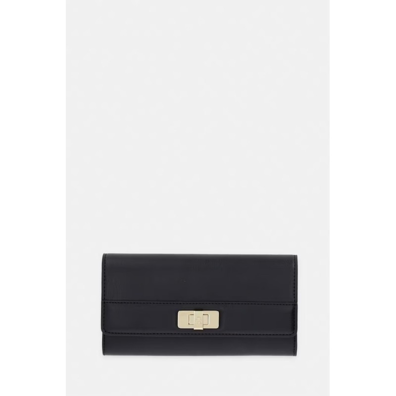 TOMMY HILFIGER MODERN LARGE FLAP WALLET AW0AW18704-BDS