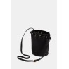 CALVIN KLEIN BOLD SMALL BUCKET BAG BLACK LV04F3640G-UB1
