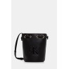 CALVIN KLEIN BOLD SMALL BUCKET BAG BLACK LV04F3640G-UB1