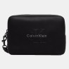 CALVIN KLEIN BOLD POUCH W/HANDLE BLACK LV04D1257G-UB1