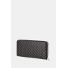 CALVIN KLEIN EMBLEM AOP LONG ZIP AROUND BLACK LV04F1155G-2XA