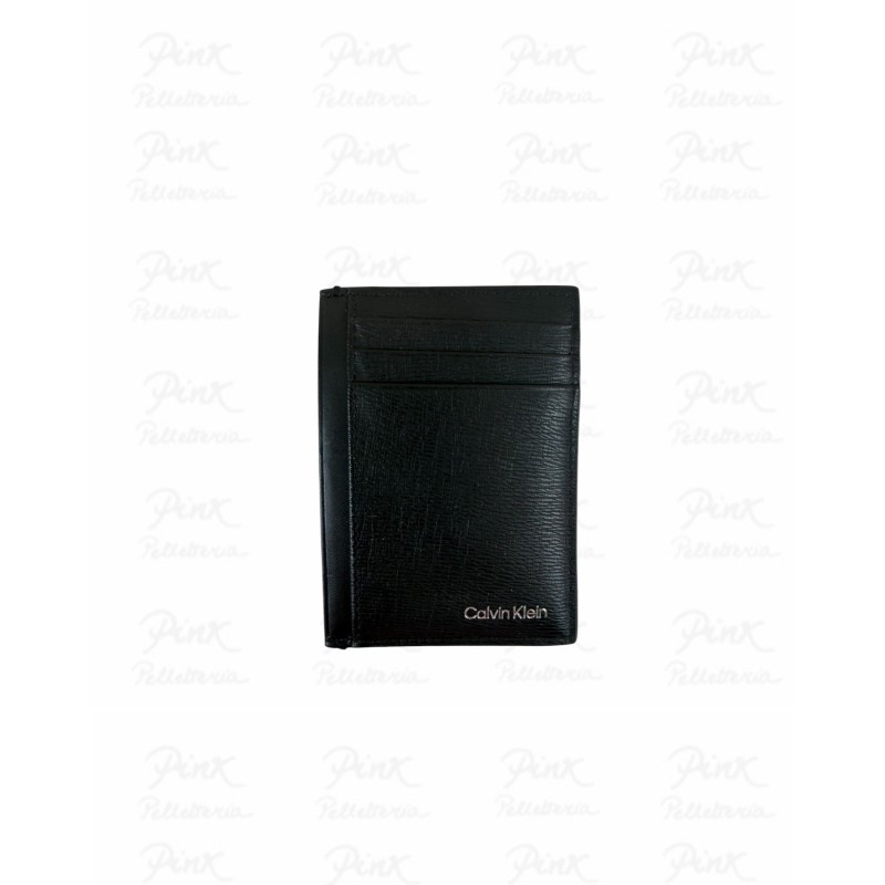 CALVIN KLEIN REFINED MIX N/S CARDHOLDER BLACK LV04D1306G-UB1