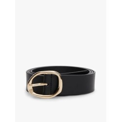 TOMMY HILFIGER SCULPT 3.0 LEATHER BELT BLACK AW0AW18697-BDS