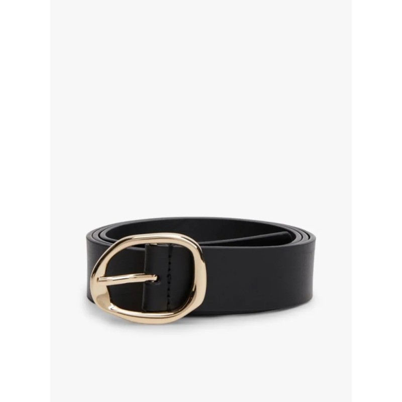 TOMMY HILFIGER SCULPT 3.0 LEATHER BELT BLACK AW0AW18697-BDS