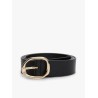 TOMMY HILFIGER SCULPT 3.0 LEATHER BELT BLACK AW0AW18697-BDS