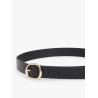 TOMMY HILFIGER SCULPT 3.0 LEATHER BELT BLACK AW0AW18697-BDS