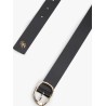 TOMMY HILFIGER SCULPT 3.0 LEATHER BELT BLACK AW0AW18697-BDS