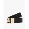 TOMMY HILFIGER LOGO REV 3.0 PEBBLE LEATHER BELT BLACK AW0AW18691-BDS