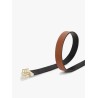 TOMMY HILFIGER LOGO REV 3.0 PEBBLE LEATHER BELT BLACK AW0AW18691-BDS