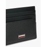 TOMMY HILFIGER CENTRAL CC HOLDER LEATHER BLACK AM0AM14494-BDS