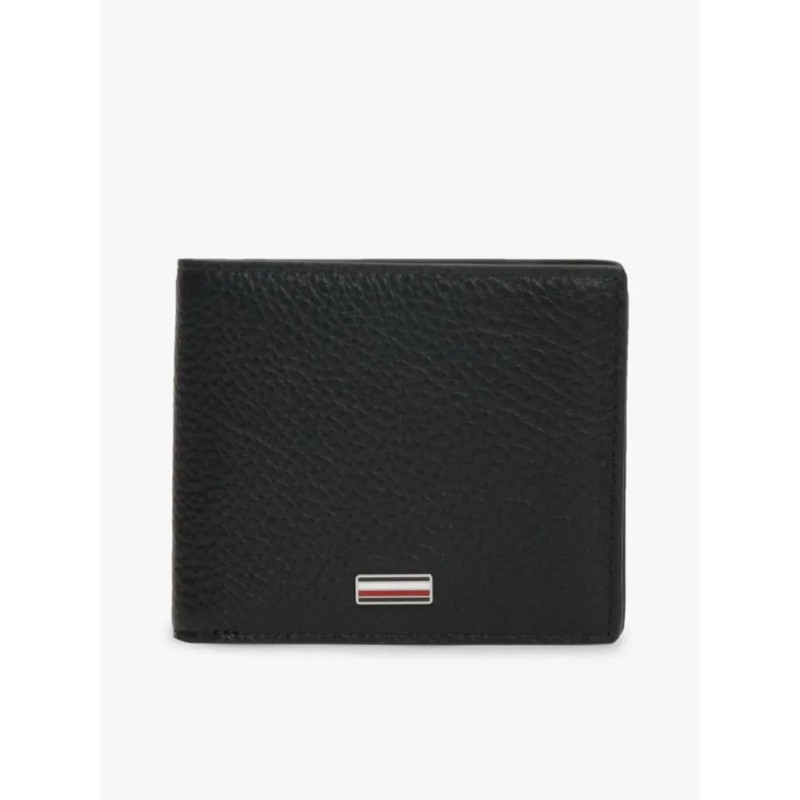 TOMMY HILFIGER CENTRAL CC AND COIN LEATHER WALLET AM0AM14496-BDS