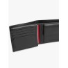 TOMMY HILFIGER CENTRAL CC FLAP AND COIN LEATHER WALLET AM0AM14497-BDS