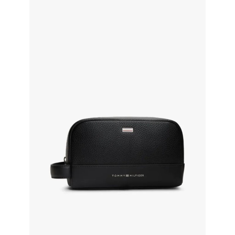 TOMMY HILFIGER CENTRAL WASHBAG BLACK AM0AM14485-BDS