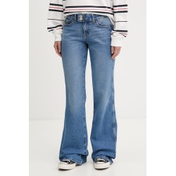 TOMMY HILFIGER SIA LOW BOOTCUT BJ0133 DENIM MEDIUM DW0DW23476-1A5