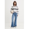 TOMMY HILFIGER SIA LOW BOOTCUT BJ0133 DENIM MEDIUM DW0DW23476-1A5