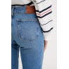 TOMMY HILFIGER SIA LOW BOOTCUT BJ0133 DENIM MEDIUM DW0DW23476-1A5