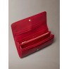 CALVIN KLEIN LONG LEATHER RED WALLET LV04F1224G-XLL