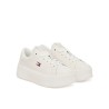 TOMMY HILFIGER TJW SCRIPT CUPSOLE FLATFORM ECRU EN0EN02961-YBL