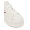 TOMMY HILFIGER TJW SCRIPT CUPSOLE FLATFORM ECRU EN0EN02961-YBL