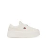 TOMMY HILFIGER TJW SCRIPT CUPSOLE FLATFORM ECRU EN0EN02961-YBL