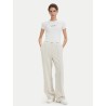 CALVIN KLEIN TERRY LOGO WAISTBAND TRACK PAN VANILLA HEATHER LV047G253G-P4P