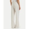 CALVIN KLEIN TERRY LOGO WAISTBAND TRACK PAN VANILLA HEATHER LV047G253G-P4P
