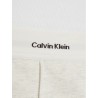 CALVIN KLEIN TERRY LOGO WAISTBAND TRACK PAN VANILLA HEATHER LV047G253G-P4P