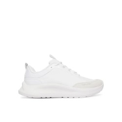 CALVIN KLEIN LIGHT EVA RUNN LACEUP AOP TRIPLE BRIGHT WHITE HW0HW03292-0K4