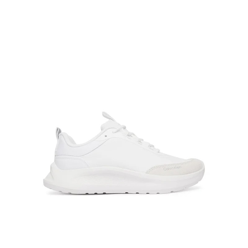 CALVIN KLEIN LIGHT EVA RUNN LACEUP AOP TRIPLE BRIGHT WHITE HW0HW03292-0K4
