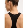 GUESS NAT RIB BRA TANK BLACK V6RP09KD932-JBLK