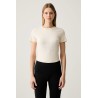 GUESS ROMY SS CN TSHIRT BEIGE V6GI12K3325-G056