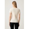 GUESS ROMY SS CN TSHIRT BEIGE V6GI12K3325-G056