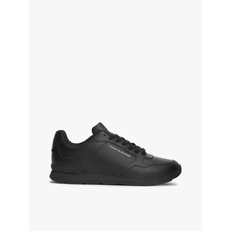 TOMMY HILFIGER LEATHER LIGHT EVA RUNNER BLACK FM0FM05906-BDS