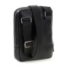 GUESS MONACO LEATHER CROSSBODY BAG BLACK HMM0SEP6159-BLA