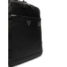 GUESS MONACO SQUARED BACKPACK LEATHER BLACK HMMOSEP6145-BLA
