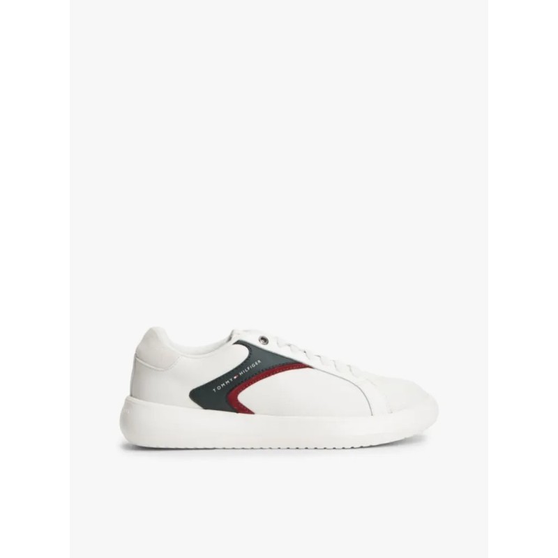TOMMY HILFIGER LEATHER TH MODERN LIGHTCUP WHITE FM0FM05885-0GZ