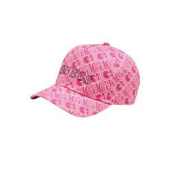 GUESS LOGO BASEBALL CAP PINK J4YZ00WO08O-P64H