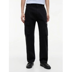 TOMMY HILFIGER TJM OTIS COTTON CANVAS CARGO BLACK DM0DM22403-BDS
