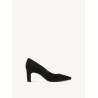 TAMARIS SUEDE PUMPS BLACK 1-22455-47-001