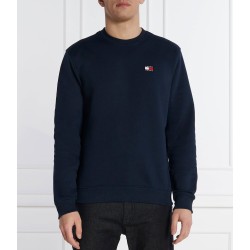 TOMMY HILFIGER TJM REG BADGE CREW HTR DARK NIGHT NAVY DM0DM21921-C1G