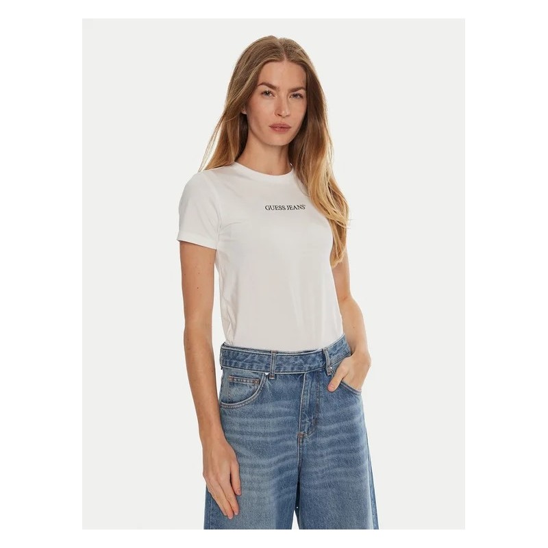 GUESS GJ SS CN SLIM LOGO PRINT WHITE W4YI01J1314-G011