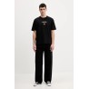 GUESS GJ SS OS BAKER LOGO TEE BLACK M6RI45K8HM0-JBLK