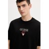 GUESS GJ SS OS BAKER LOGO TEE BLACK M6RI45K8HM0-JBLK