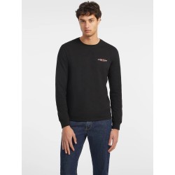 GUESS GJ LS CN SLIM AMERICAN TR TEE BLACK M4YI54K8HM0-JBLK