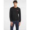 GUESS GJ LS CN SLIM AMERICAN TR TEE BLACK M4YI54K8HM0-JBLK