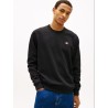 TOMMY HILFIGER TJM REG BADGE CREW HTR BLACK DM0DM21921-BDS