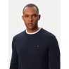 TOMMY HILFIGER TJM SLIM ESS LIGHT SWEATER EXT DARK NIGHT NAVY DM0DM22853-C1G